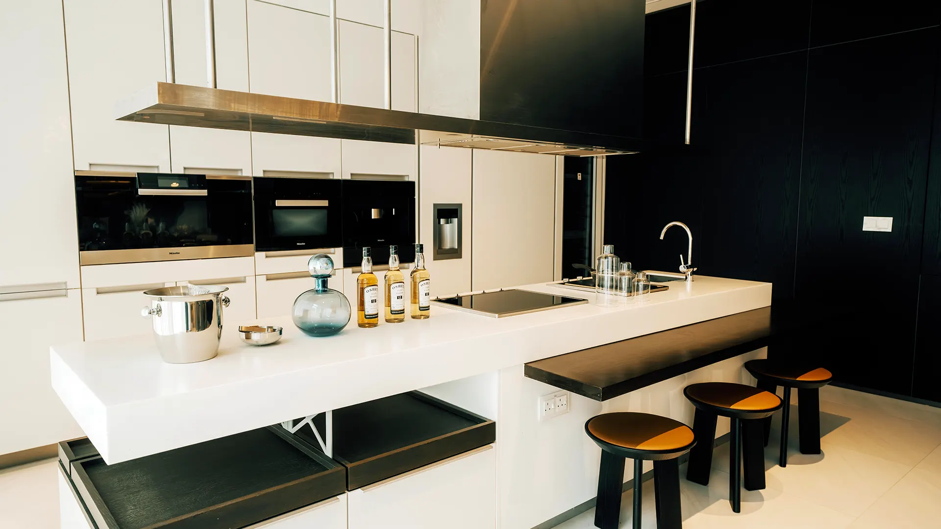 MOR3 Marina One Residences Penthouse Dry Kitchen
