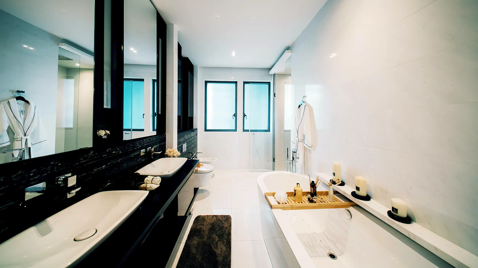 MOR8 Marina One Residences Penthouse Bathroom