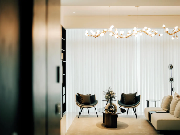 Marina One Residences Penthouse Lounge