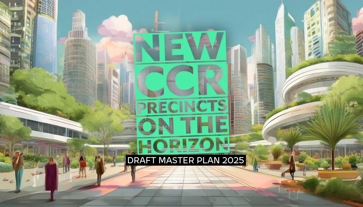 RA Draft Master Plan 2025 CCR developments in Singapore