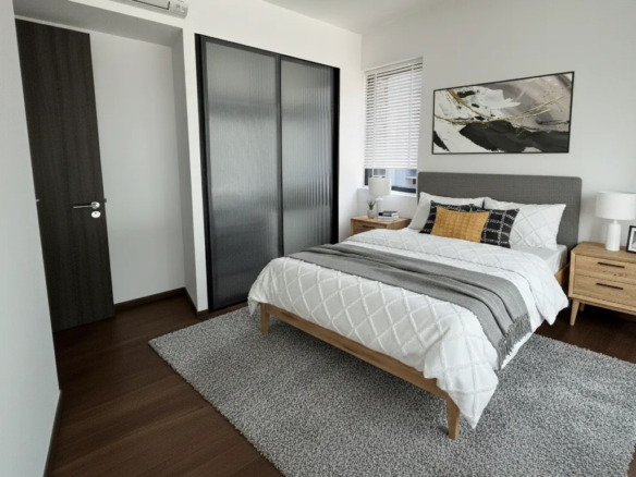 The M Condo Master Bedroom