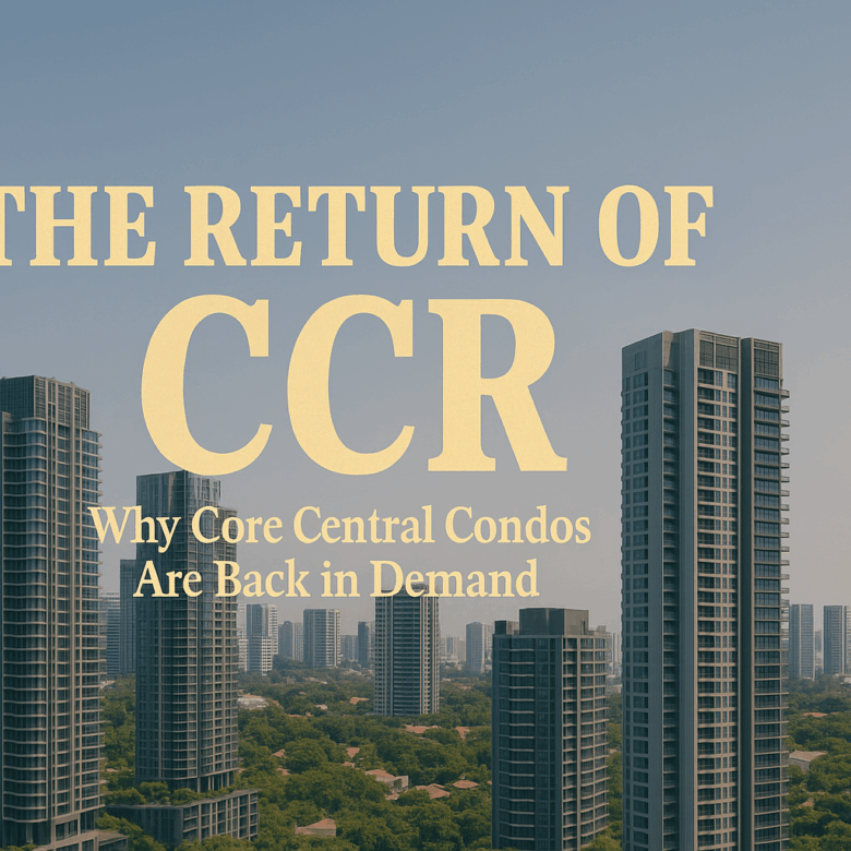 CCR properties Singapore condo skyline