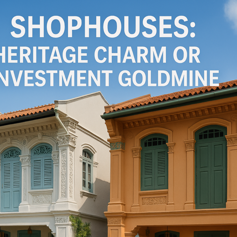 Shophouses: Heritage Charm or Investment Goldmine