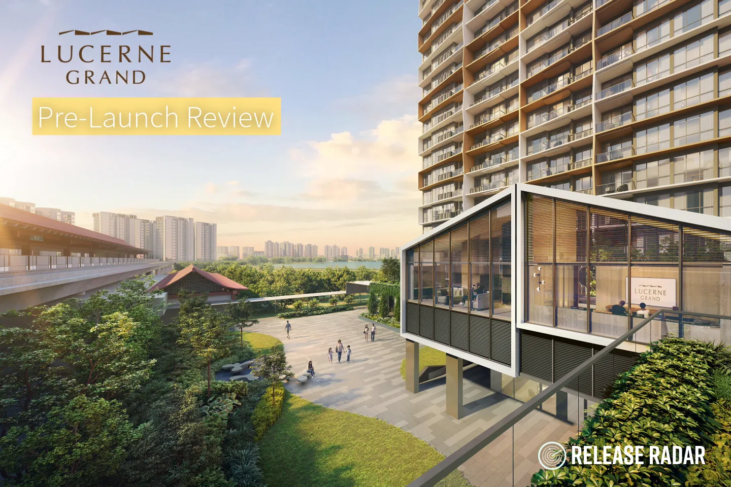 Lucerne Grand artist's impression beside Lakeside MRT