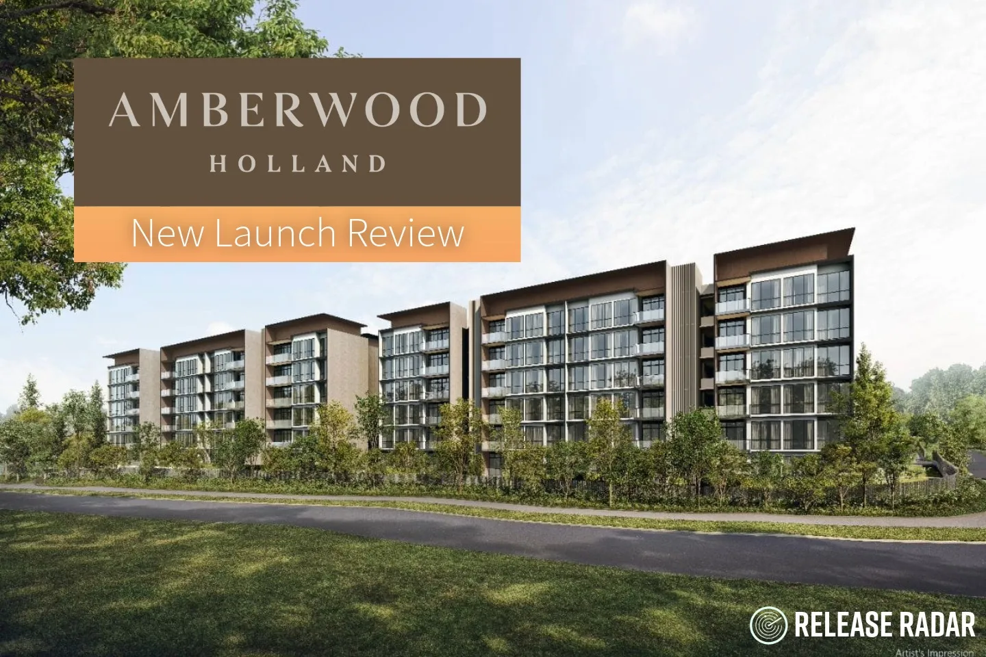 Amberwood at Holland new launch review featuring the low-rise condominium artist’s impression